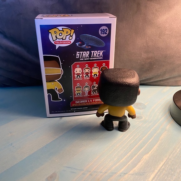 Geordi la Forge Funko pop Star Trek TNG - Picture 2 of 2